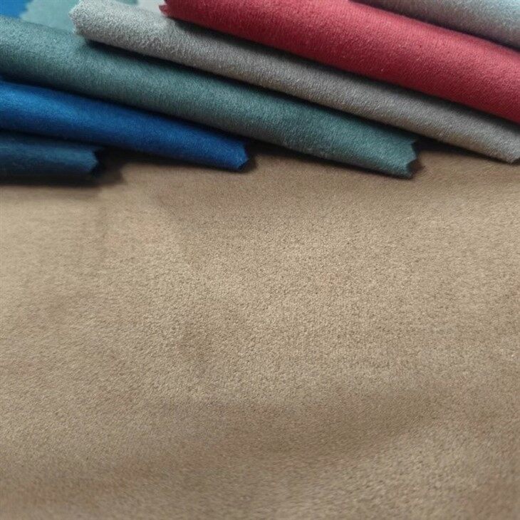 different colors double suede fabrics