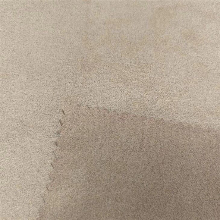 flat double suede fabric
