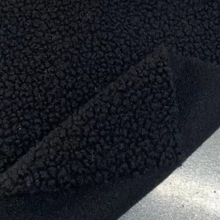 faux lamb wool knitted fabric 2