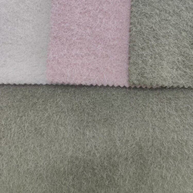 FAUX WOOL OVERCOAT KNIT FABRIC 2