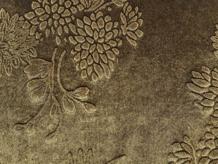 Floral Embossed Velvet Fabric suppliers