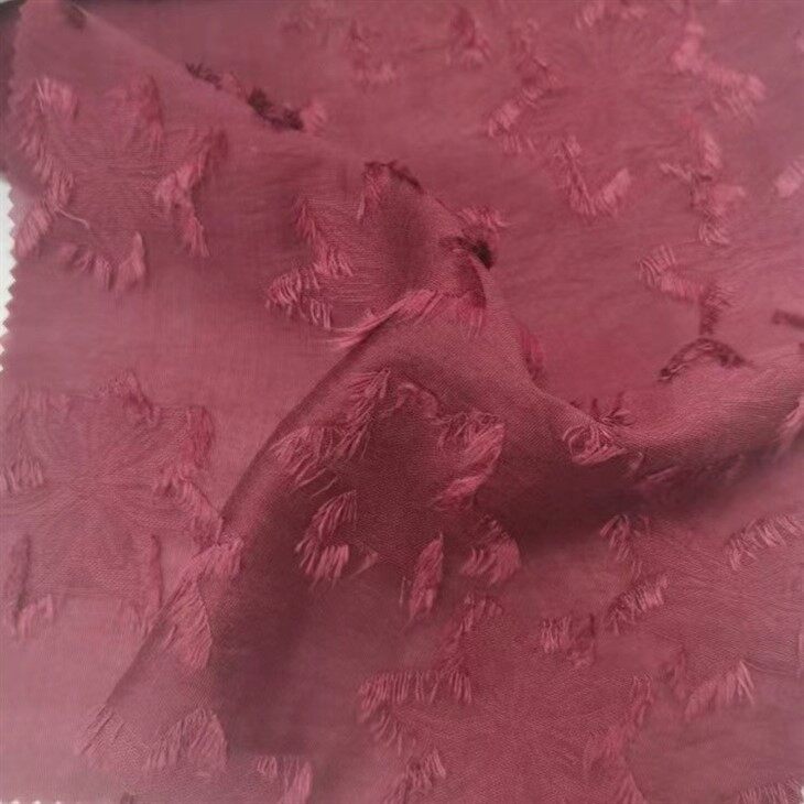 Floral Jacquard Plumetis Fabric suppliers