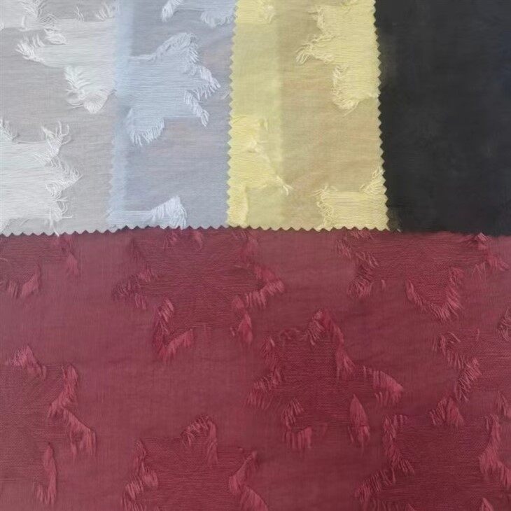 پھولوں کی جیکورڈ پلومیٹیس تانے بانے