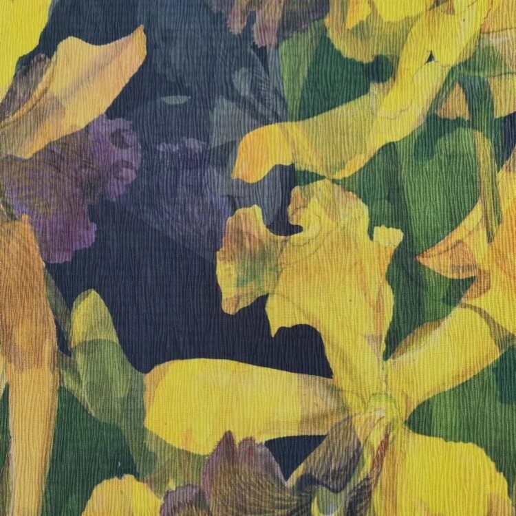 floral mesh print fabric 4