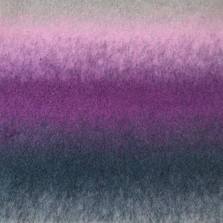 Gradient Colour Faux Wool Coat Fabric