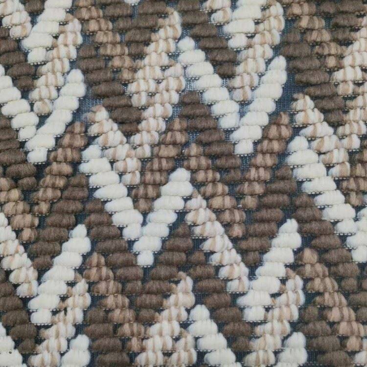 herringbone jacquard overcoat knitted fabric 2