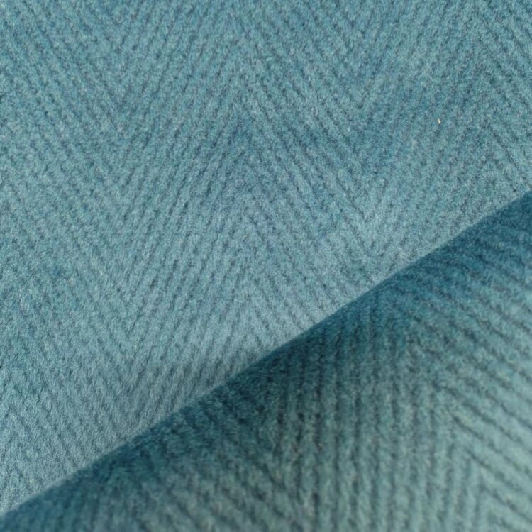 Трикотажное полотно для пальто с узором «елочка»