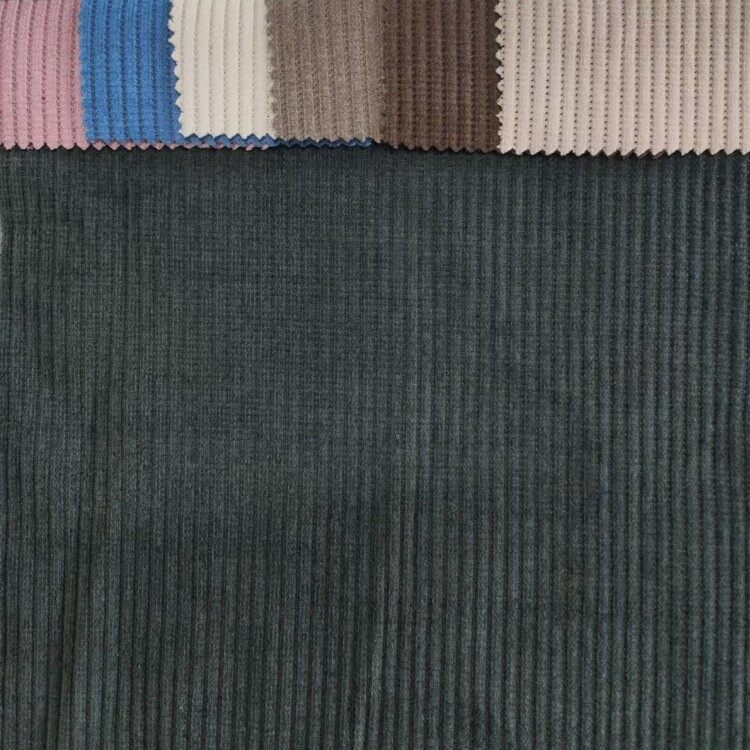 high-quality chenille striped knit fabric 2