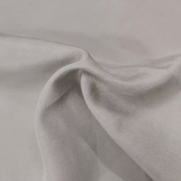 high quality tencel linen plain fabric 2
