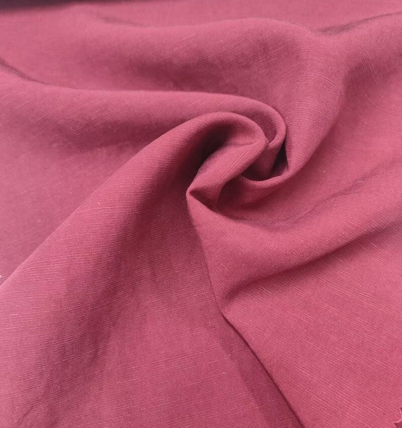 Tissu ordinaire en lin de haute qualité TENCEL