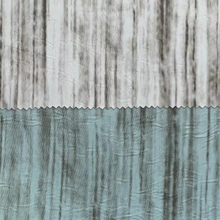 ink striped print poly wrinkled fabric 2