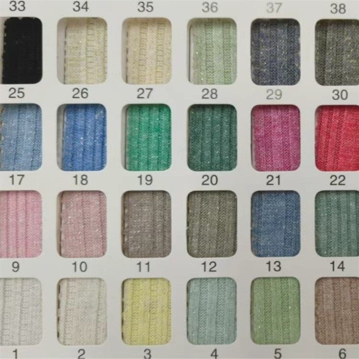 Irregular Rib Rayon Polyester Nylon Yarn Knit Fabric suppliers
