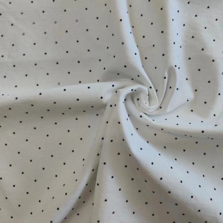 Вязаная ткань из термоалмазной фольги Roma