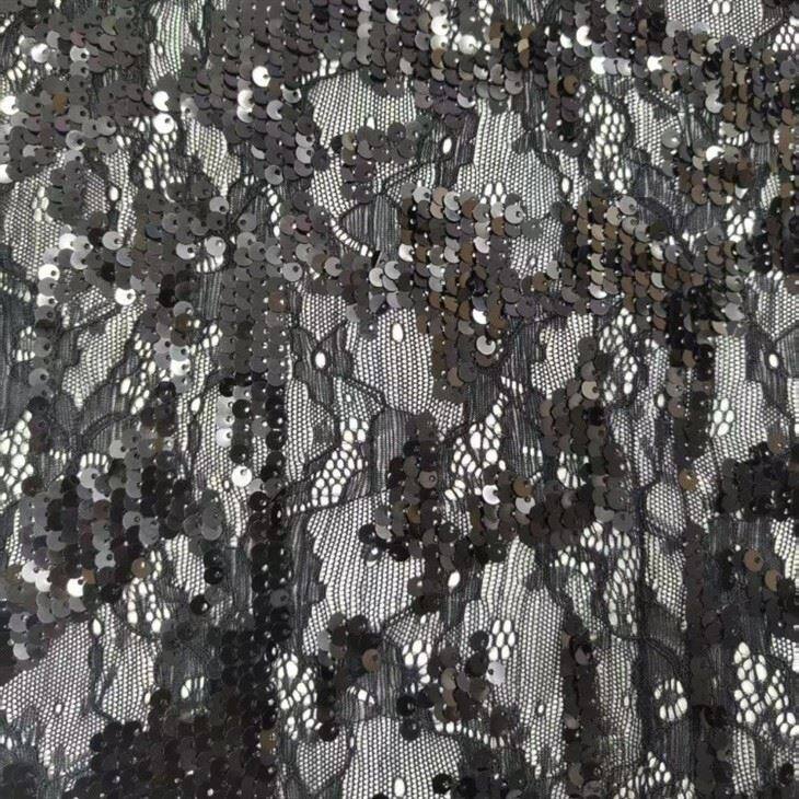 Lace Sequin Embroidery Fabric