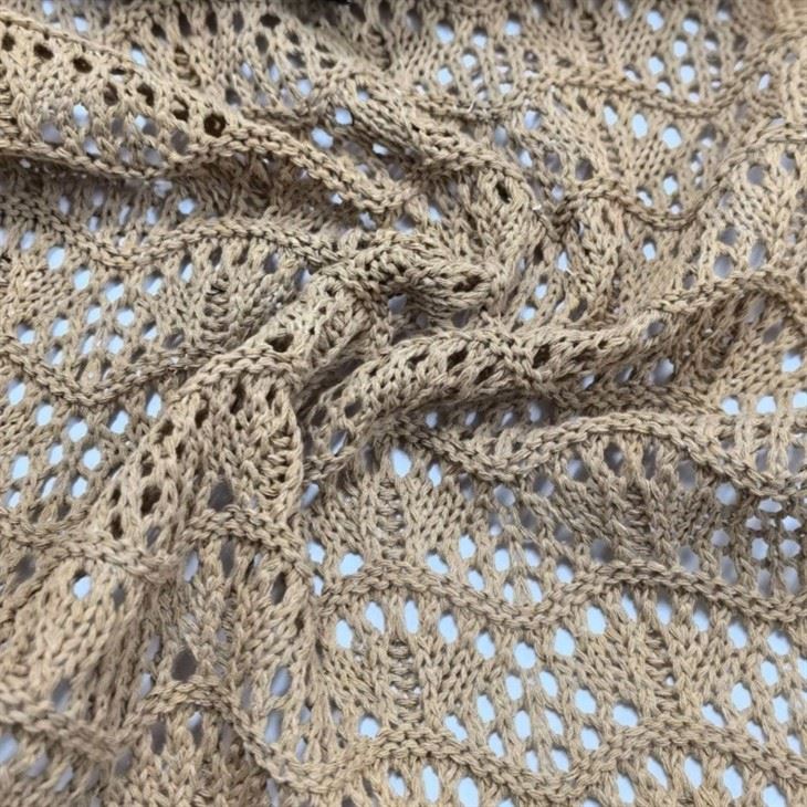 Large Wave Open Crochet Fabric suppliers