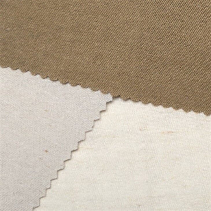 Linen Rayon Nylon Blend Fabric