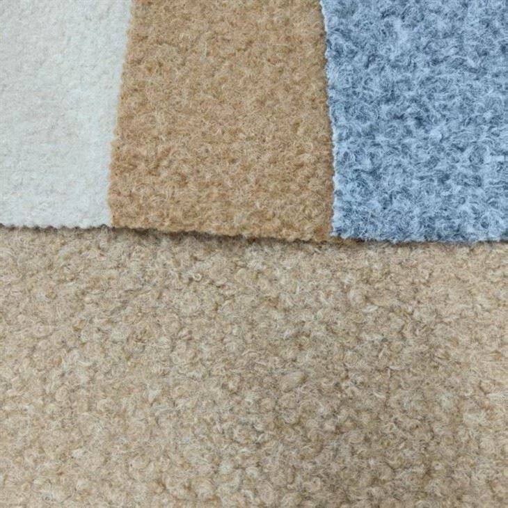 Melange Boucle Knit Fabric