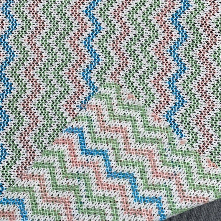 multicolor crochet poly cotton fabric 2