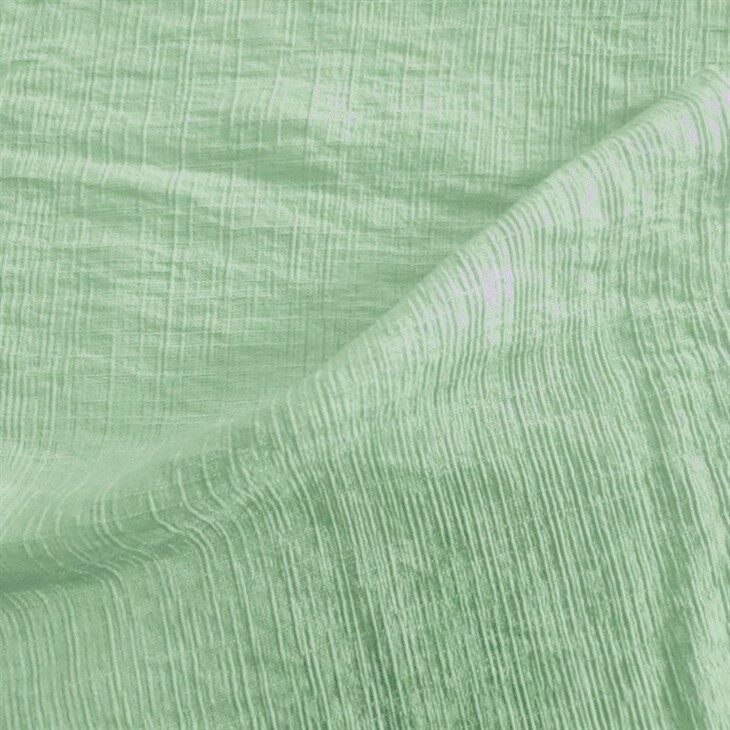 Nylon rayon crindled solid fabric