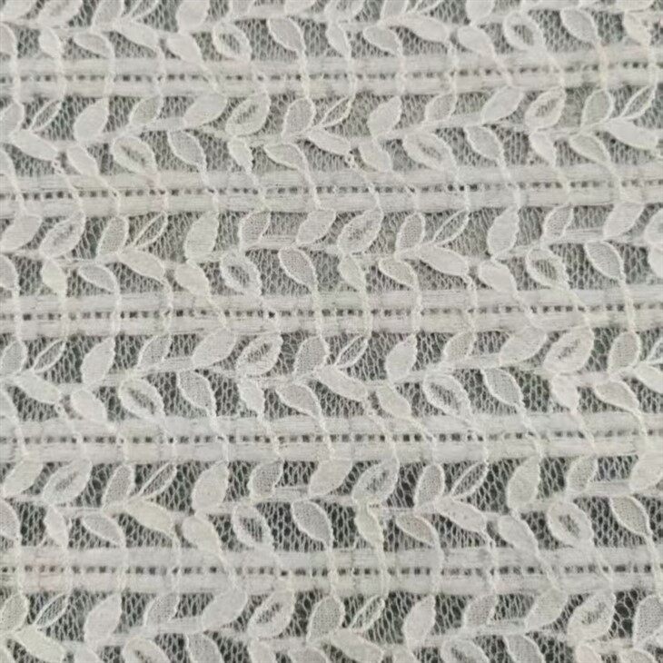 Nylon -Stretchbürstblattspitzengewebe