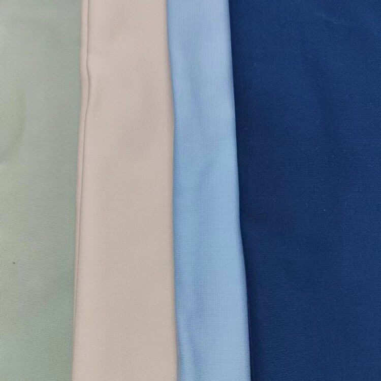 Tejido de viscosa y nailon tipo ponte