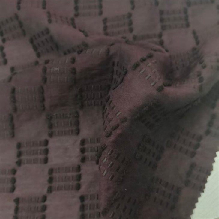 Organza Striped Check Plumetis Jacquard Fabric suppliers