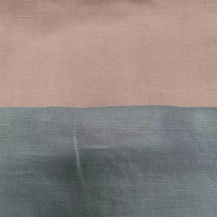 pineapple plaid tencel linen woven fabric 3