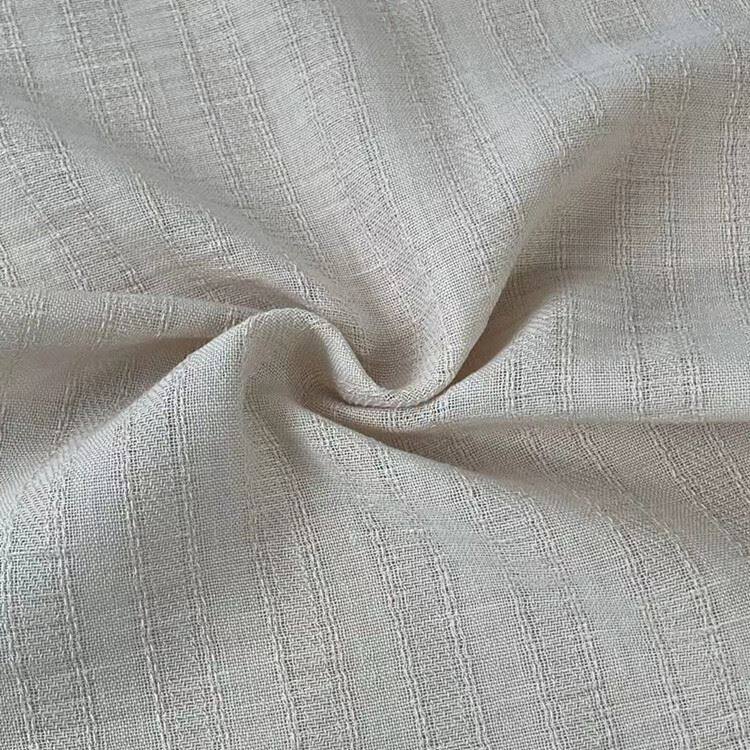 Поли имитација лана са чврстим пругама