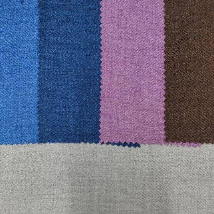 poly leli twill slub fabric 2