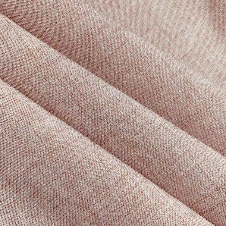 poly leli two-tone linen look fabric 2