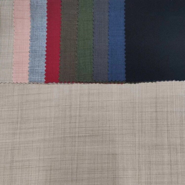 poly leli two-tone linen look fabric 4