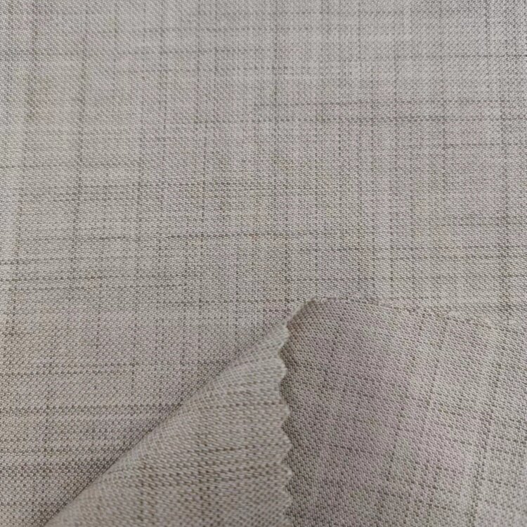 Kain Linen Dua Warna Poly Leli