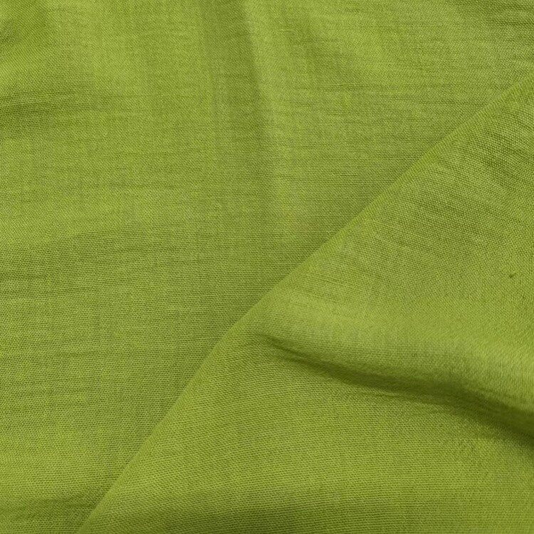 poly linen look solid fabric 5