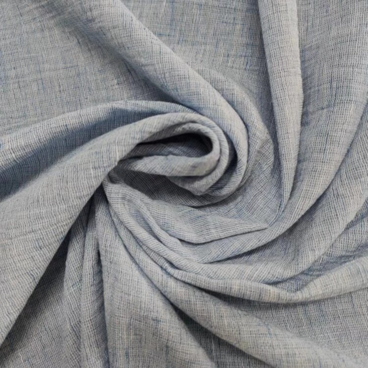 Poly Linen Saib Wrinkled Npuag