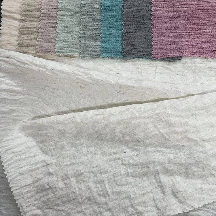 Poly Linen Nylon Texture Efni