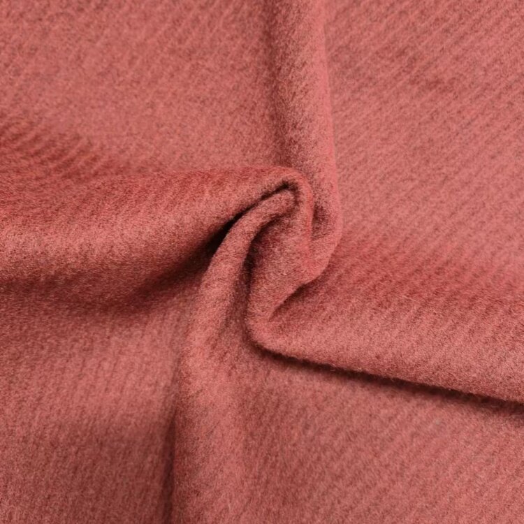 Tela de sarga de lana de poli nailon para abrigo