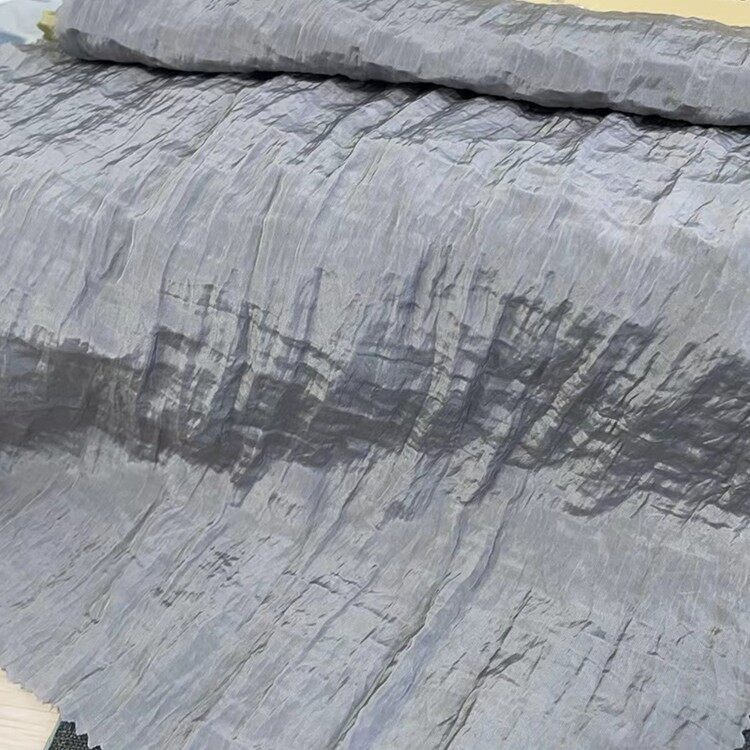 poly nylon wrinkled woven fabric 2