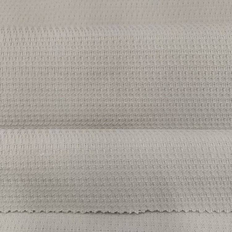 poly rayon Honeycomb dobby Fabric 2