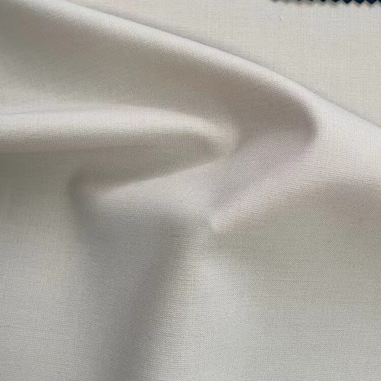 Poly Rayon Stretch Tencel Acetate Wool Plain Efni