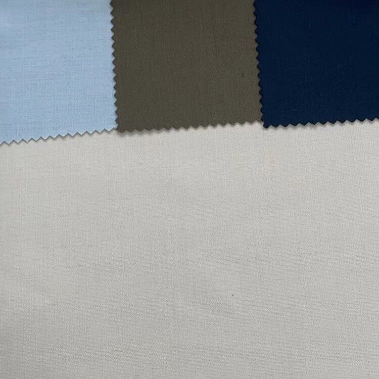 poly rayon stretch tencel acetate wool plain fabric 2