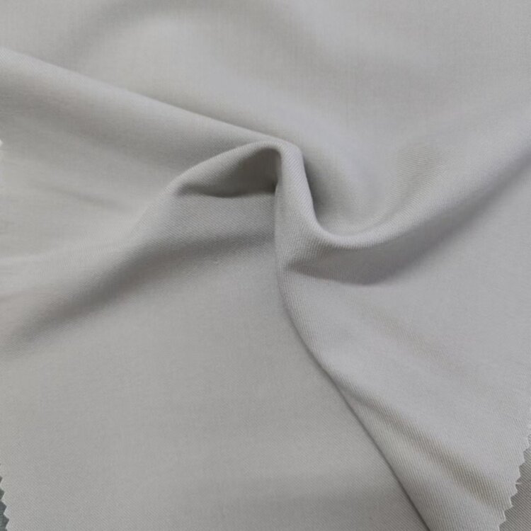 Polü-Rayon Tencel Acetate Stretch Twill kangas