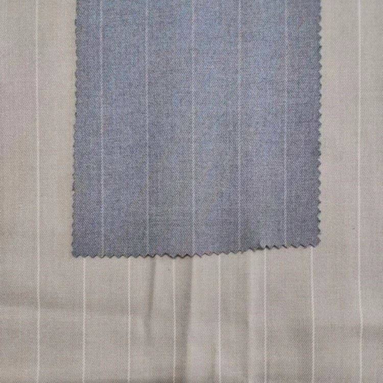 poly rayon yarn dyed stripe fabric for suits 2