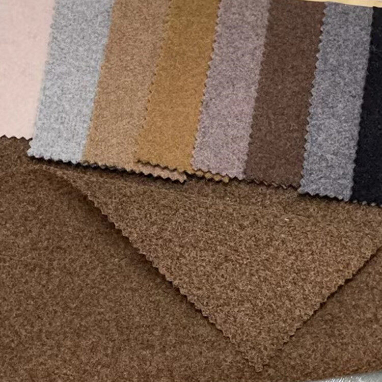 Poly Winter Overcoat Prjónað efni