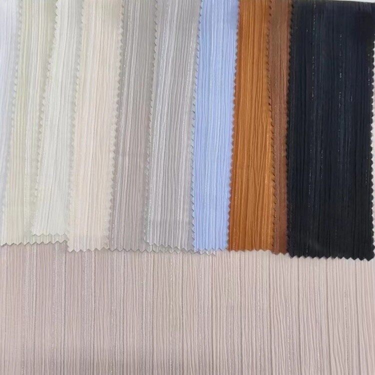 polyester satin silver stripe fabric 4