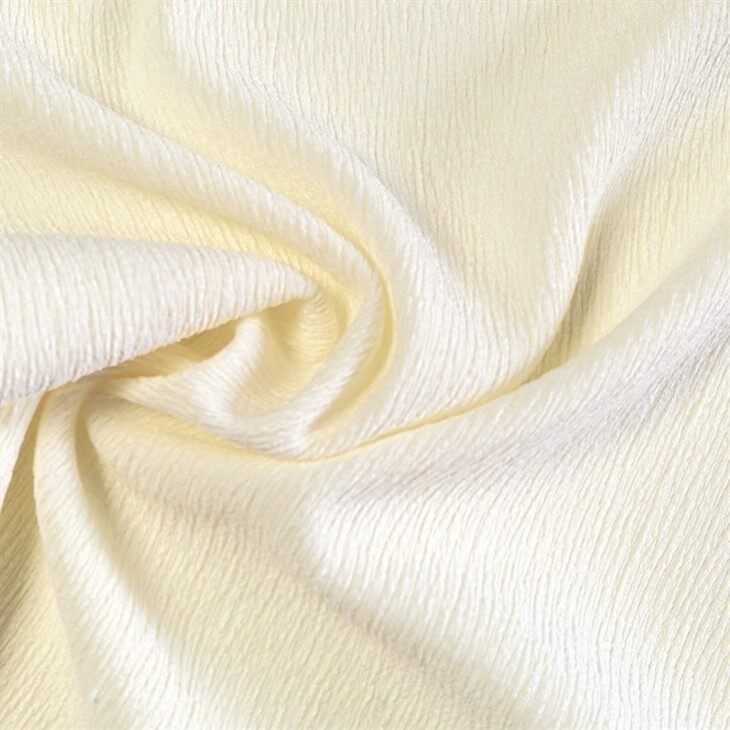 Polyester Stretch Tricot Crepe Fabric