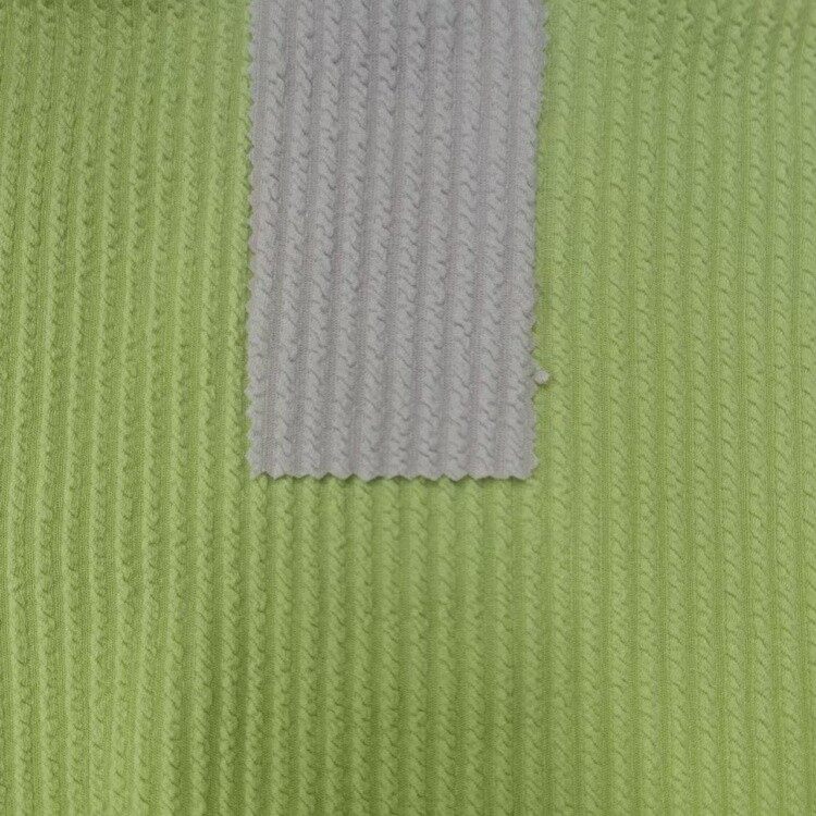 Polyester stretch Twisted rib fabric 2