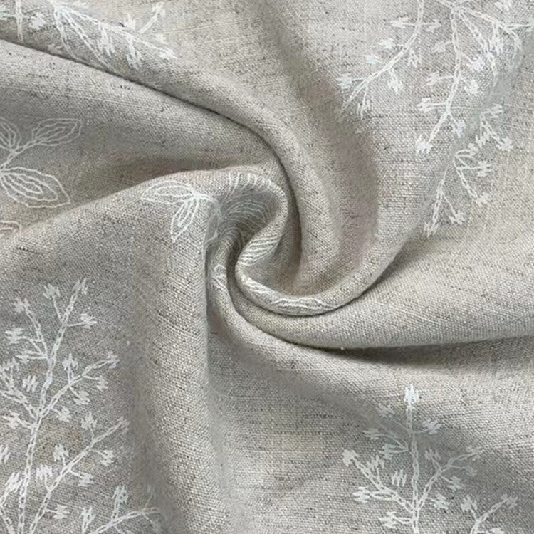 Fabraic Priontála Foirm Floral Línéadaigh Rayon