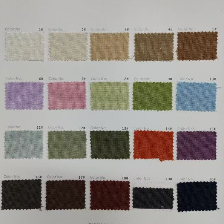 rayon linen texture fabric 4
