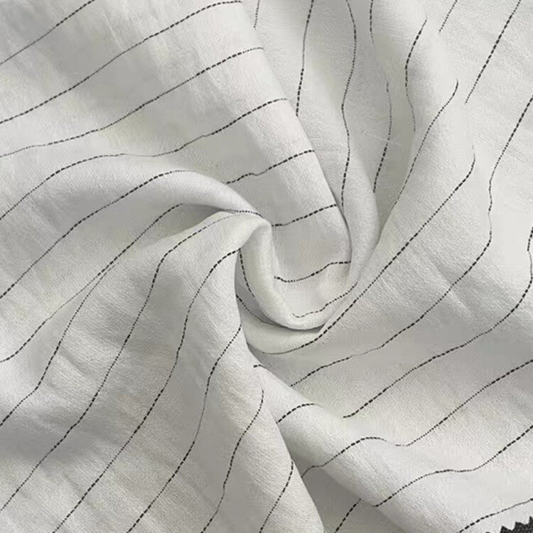 Rayon neilona svītrains audums