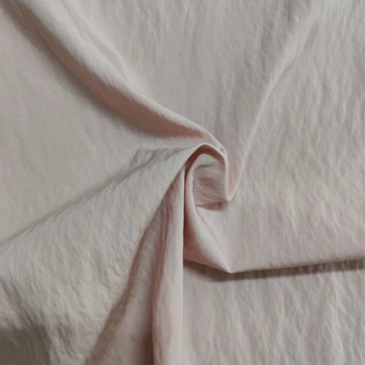 Rayon Nylon hrukkuáferð efni